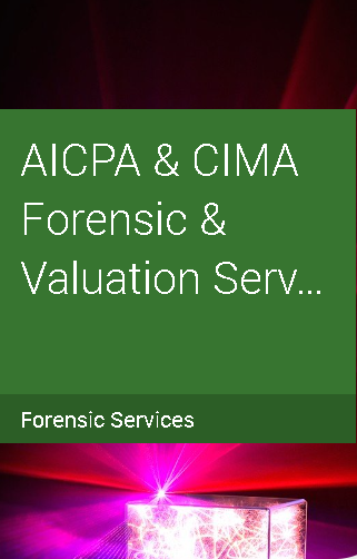 AICPA & CIMA forensic and valuation services conference 2024